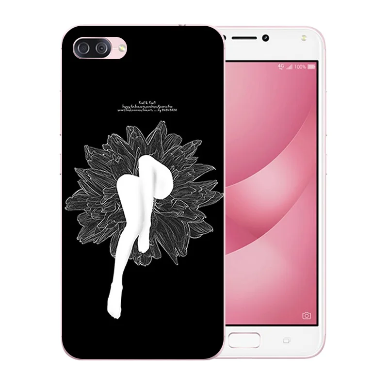 Phone Cases For Asus Zenfone 4 Max ZC520KL Clear TPU 5.2 inch Back Cover Animal Pattern Coque Full Protection Anti Knock Shell |