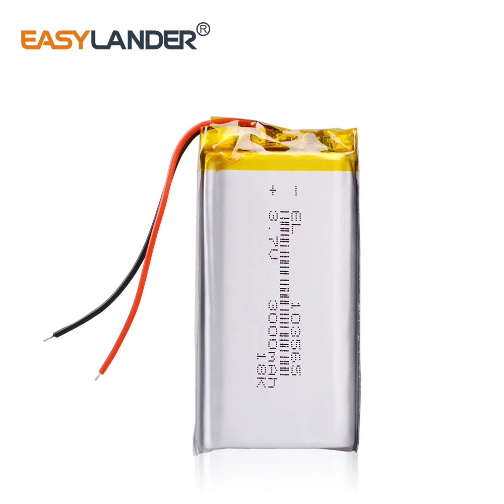103565 3 7 V литий полимерный аккумулятор 3000 mah DIY power bank для DVD GPS PSP DVR Bluetooth динамик