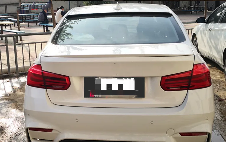 Для BMW F30 F35 спойлер Садан 4 двери 2012 2018 M3style 320i 323i 325i 328i надрезаемая подкладка ABS