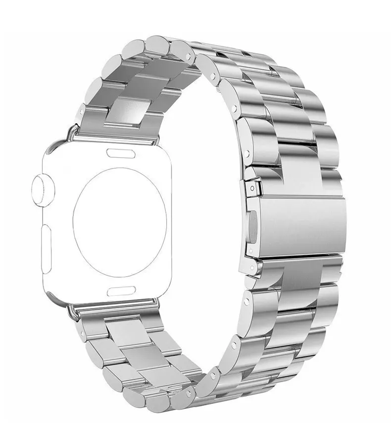 Ремешок EIMO для Apple Watch 4 iwatch, ремешок 42 мм, 44 мм, 38 мм, 40 мм, часы correa, браслет из нержавеющей стали, аксессуары для часов