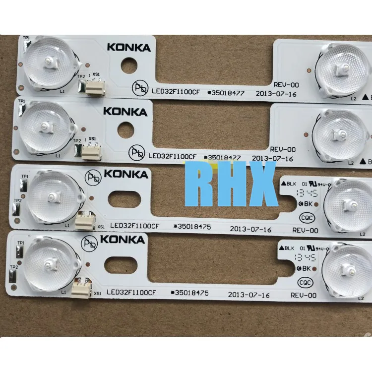 100 шт./лот для Konka led32f1100cf LED32F1160CF ЖК Телевизор подсветка бар 35018476 35018478 оптические