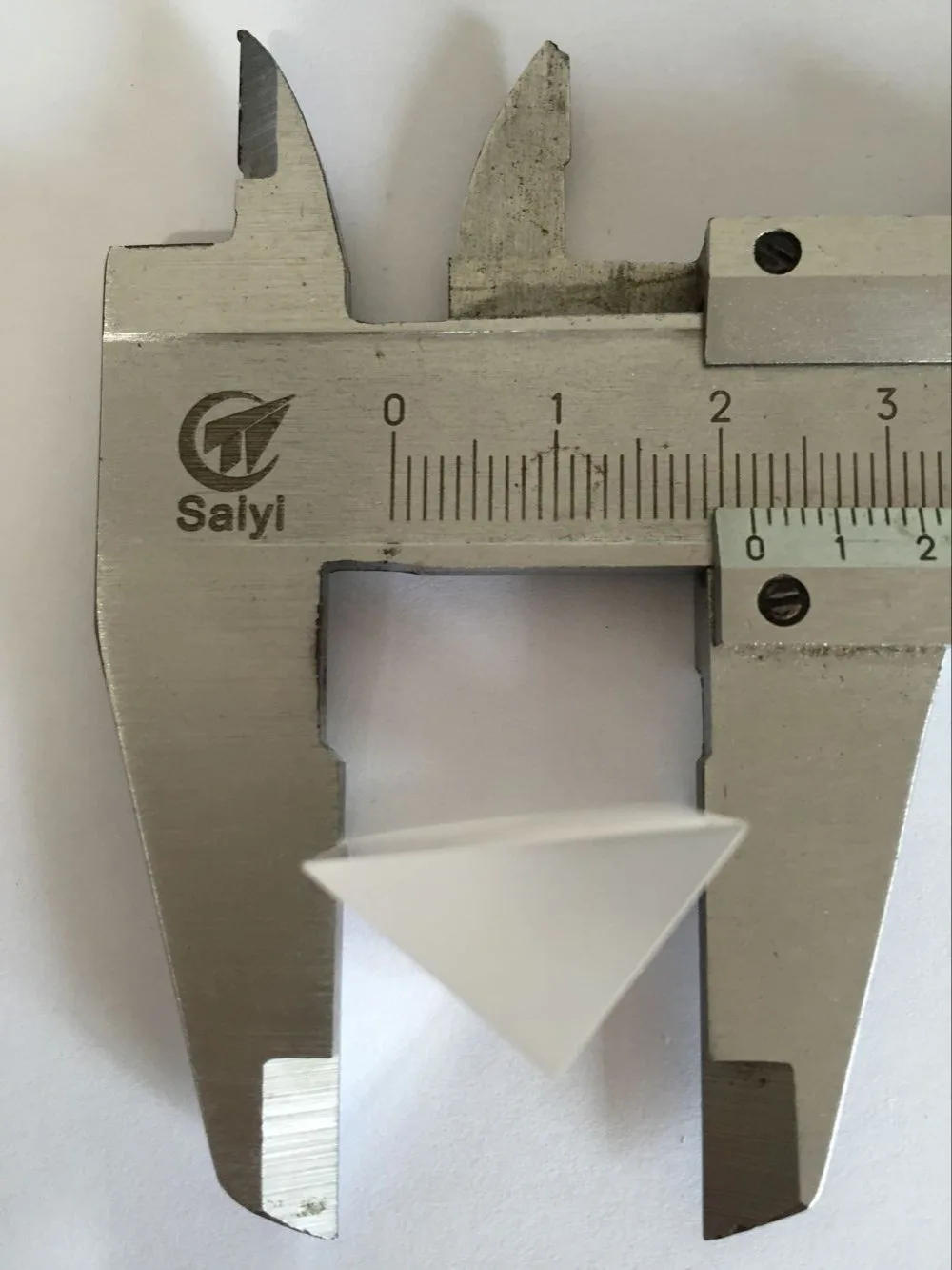 1 шт. Тройная стеклянная оптическая призма для контроля отпечатков пальцев