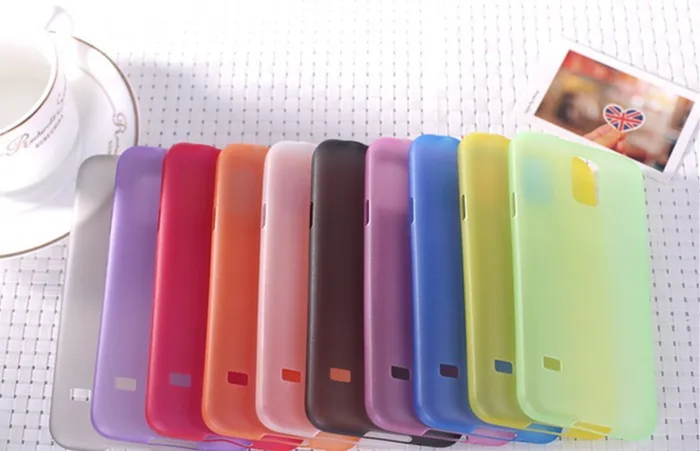 0.3mm Ultra Thin Case for Galaxy s5 Slim Matte Transparent Cover Samsung galaxy S5 i9600 cases |