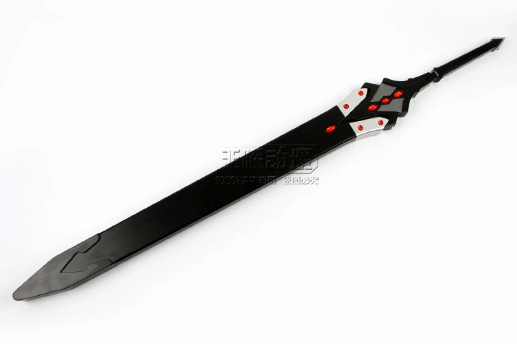 S0484 аниме непобежденный BAHAMUT летопица Red LUX ARCADIA черный меч 41 9 дюйма|black sword|sword swordsword