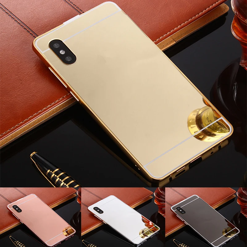 Для samsung Galaxy A50 чехол Золотой Зеркальный Алюминиевый противоударный чехол для samsung A50 A 50 A505 A505F SM-A505F чехол для телефона s