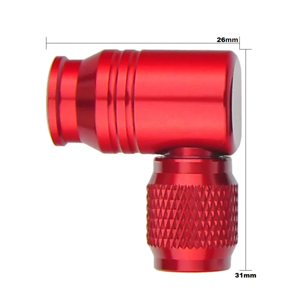 Велосипедный велосипед Алюминиевый мини воздушный насос головка CO2 Бензобак