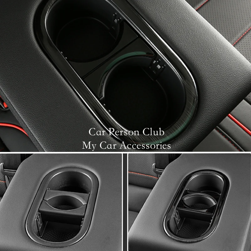 Для Фольксваген T Roc TRoc 2017 2018 внутреннее заднее сиденье водная чашка крышка панель