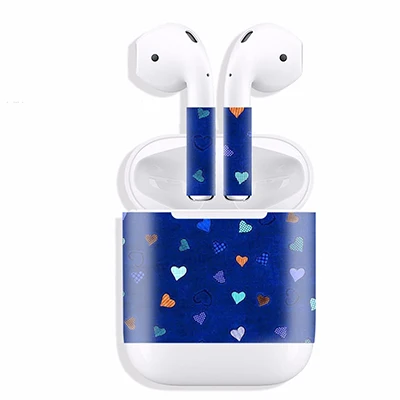 Выпуск защитный виниловый EKIND стикер наушники для Apple AirPods шкуры съемный клей декоративная наклейка пленка