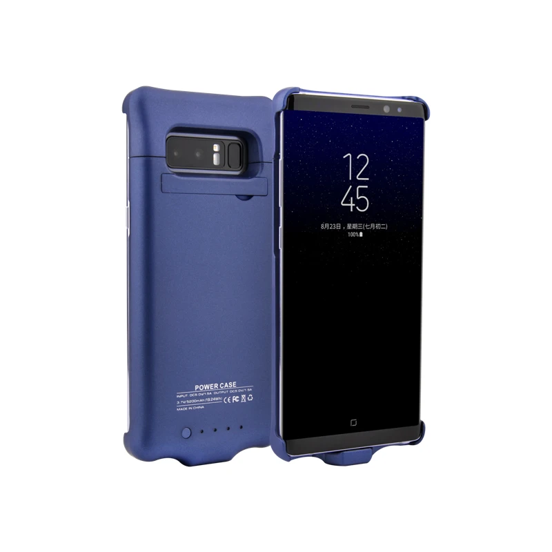 5200 мАч для samsung Note 8 чехол для зарядного устройства для samsung Galaxy Note 8 Чехол Для Аккумулятора Внешний аккумулятор чехол для внешнего зарядного устройства