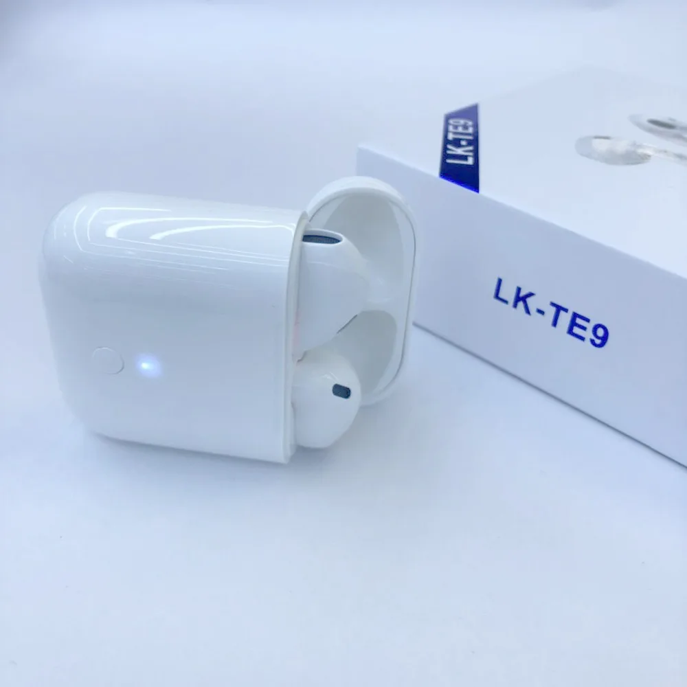 Pop up Windows LK TE9 TWS Bluetooth 5 0 наушники беспроводные 3D стерео сенсорное управление