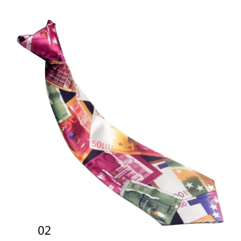 Детский эластичный галстук полиэстер шелк в клетку полоску с принтом ширина