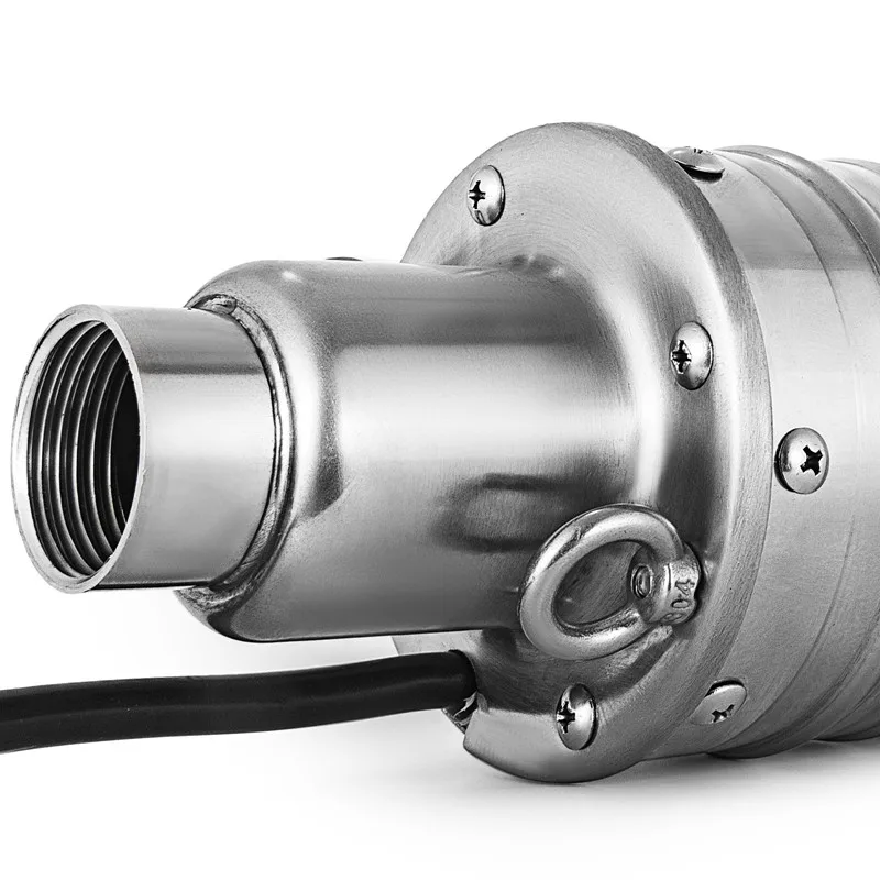 DC 24V 684W Solar Powered Water Pump Submersible Bore Hole Pond Deep Well 3m3/h Deep Well Pump Can Lift Maximum 80m