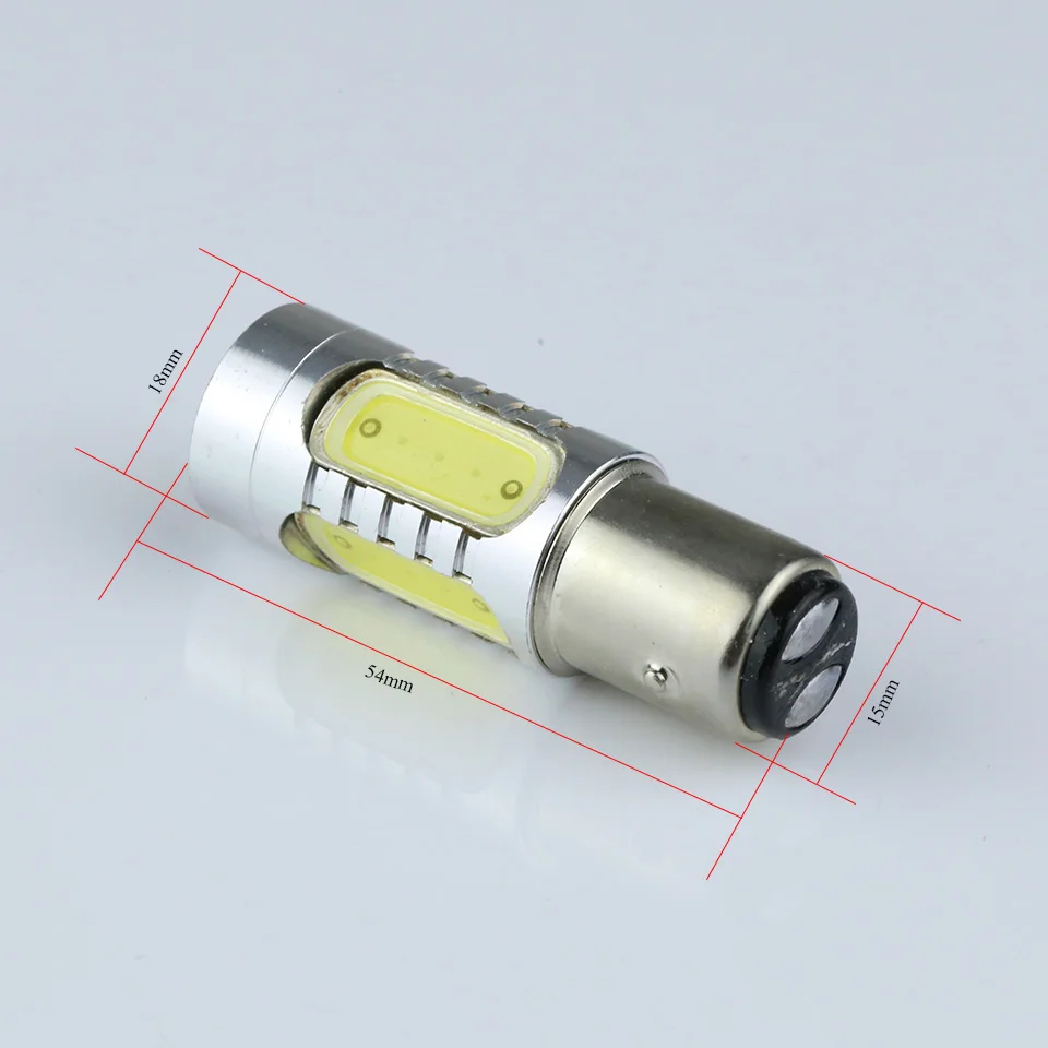Сигнальный светильник ANMINGPU 2x COB P21/5w Bay15d 1157 светодиодный фонарь