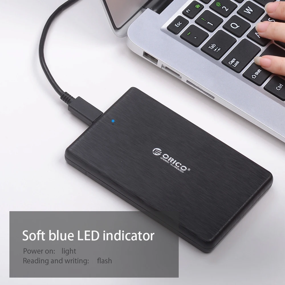 Корпус для внешнего жесткого диска ORICO 2 5 дюйма SATA на USB3.0 Micro B|2.5 inch hdd enclosure|disk