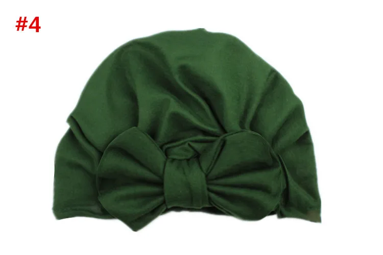 2018 Hot Sale Cute Baby Girl Bowknot Warm Winter Hat Children Girls Knitting Beanie Turban Head Wrap Cap Pile | Детская одежда и
