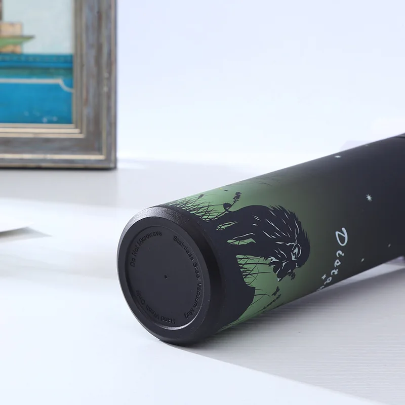 ZOOOBE 450 мл Термос-бутылка из нержавеющей стали 304 вакуумная колба с изоляцией для заварки термос для путешествий Термокружка для кофе и чая