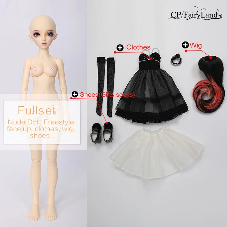 Fullset MNF Celine Fairyland Minifee Celine Rendia Chloe Mirwen Eva Rena полный набор, посылка, набор для куклы из смолы BJD 1/4 MNF FL - Цвет: Fullset MNF Celine