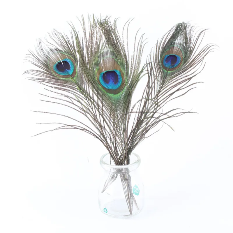 98 шт. Натуральное перо павлина 25 30 см украшение одежды модные изделия и
