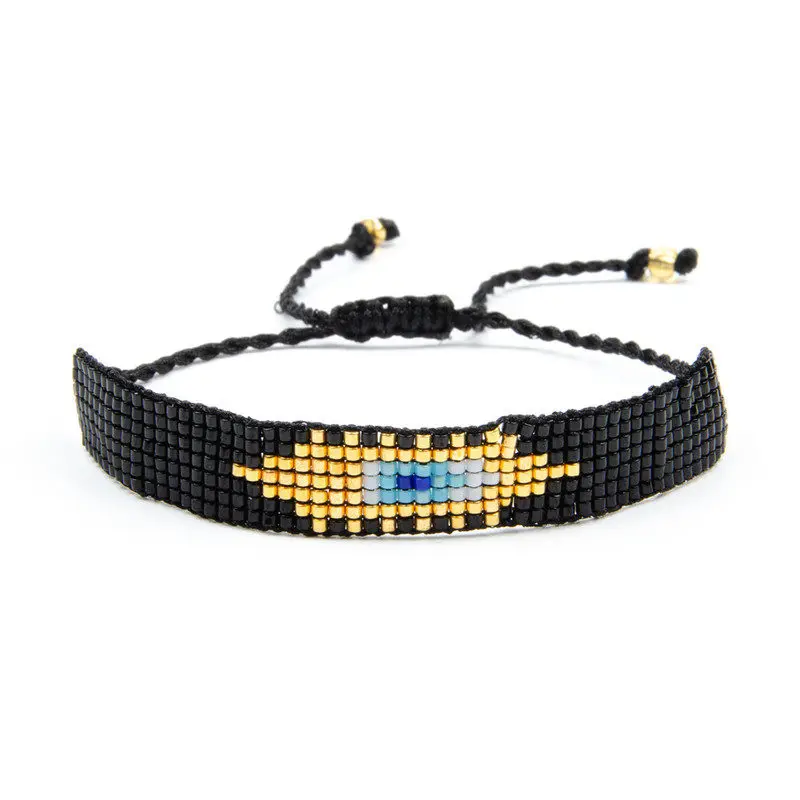 SHINUSBOHO золотые заклепки ювелирные изделия из бисера дружбы браслеты для женщин