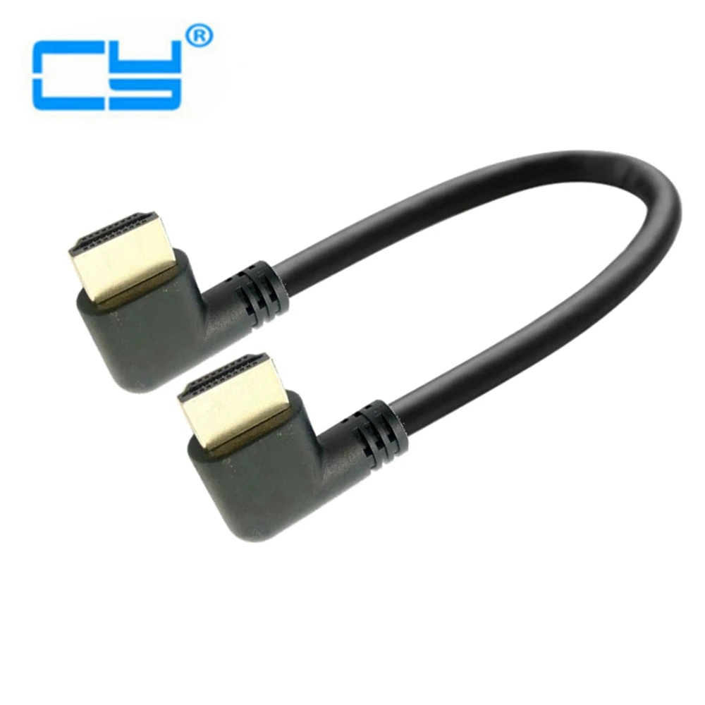 HDMI2.0 кабель 90 градусов угловой для коробки подключенной к телевизору Высокое