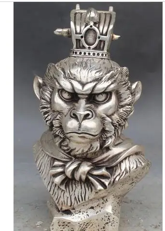 Украшение медная Серебряная фабрика 11 &quotКитай Серебро Зодиак Год король солнце