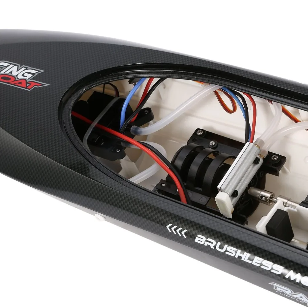 Feilun FT011 65 см 2,4G 2CH RC 55 км/ч высокоскоростная гоночная лодка корабль скоростная лодка с системой водяного охлаждения перевернутый бесщеточный мотор