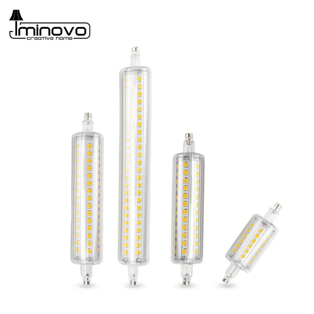 Диммируемая LED-лампа R7S J78 J118 SMD 2835 Corn Light 4W 6W 8W 9W, заменяющая галогенную лампу, 78 мм 118 мм Lampada AC 220V 110V on.