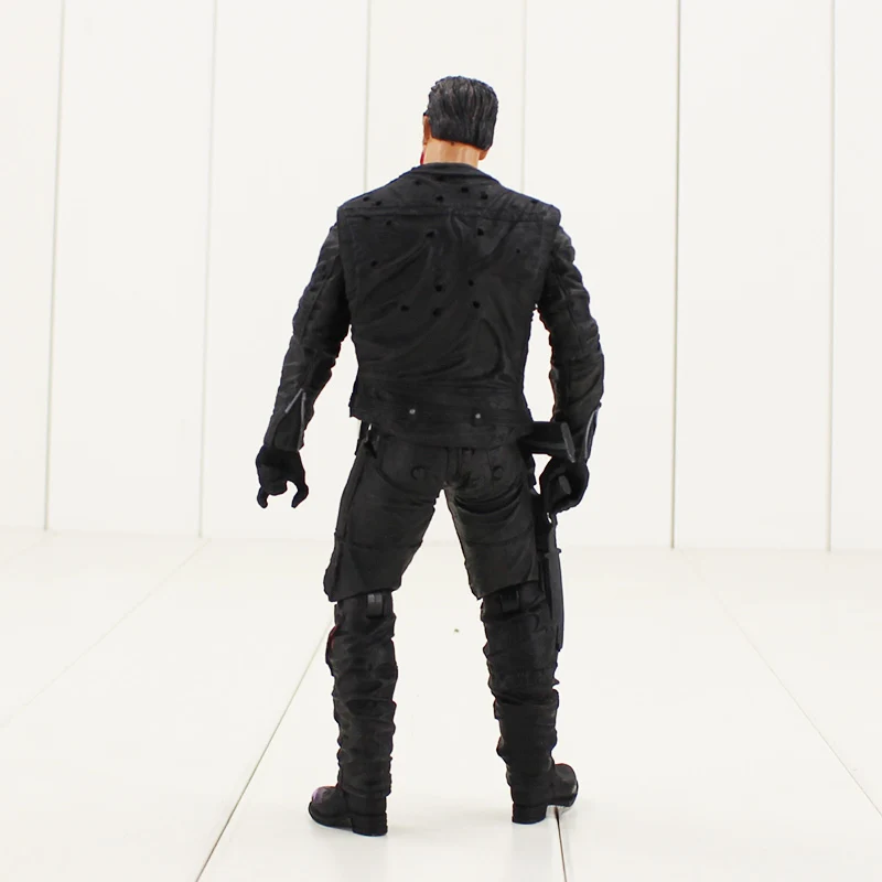 18 см Il Terminator t Action Figure Arnold Schwarzenegger Commando Con Gun Arma Modello Giocattolo|Игровые фигурки и