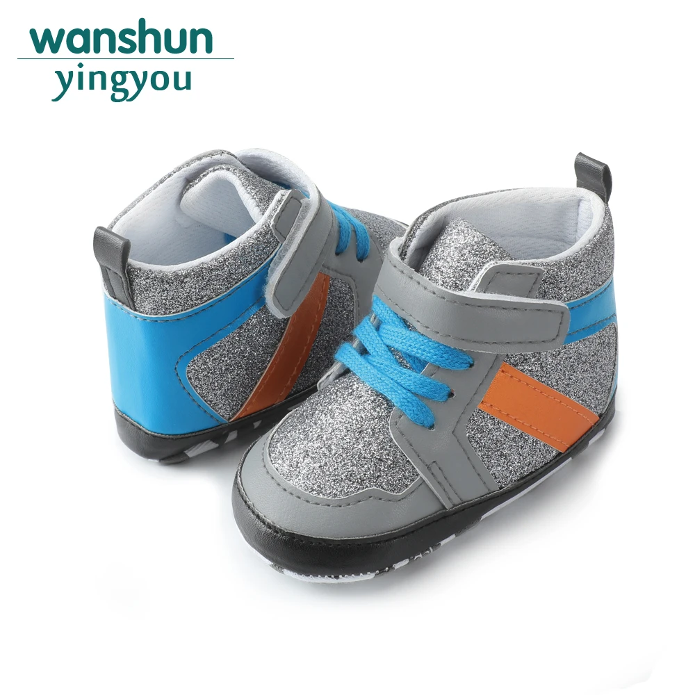 3 вида цветов Обувь для маленьких мальчиков и девочек обувь малышей с мягкой