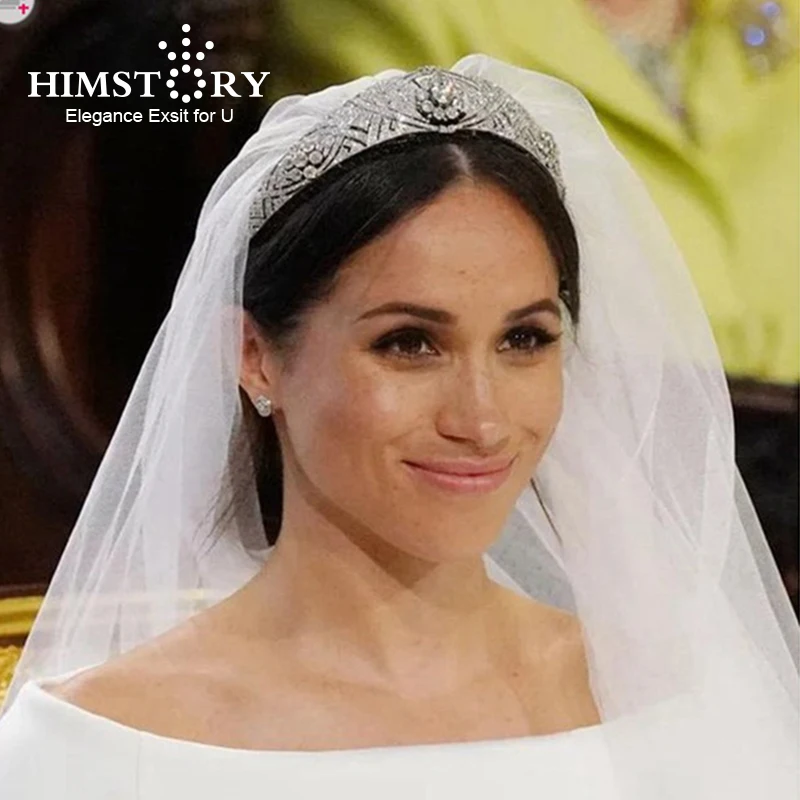 Роскошная хрустальная диадема HIMSTORY для женщин в стиле барокко свадебные