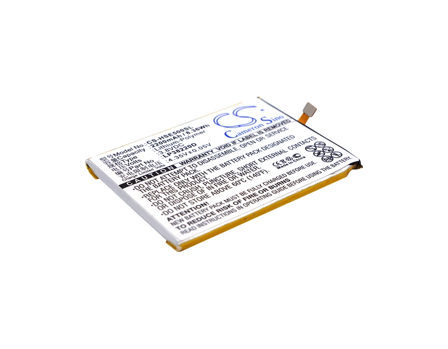 Cameron Sino 2200 мАч аккумулятор LP38220D для Hisense HS E50T с двумя SIM картами|Аккумуляторы
