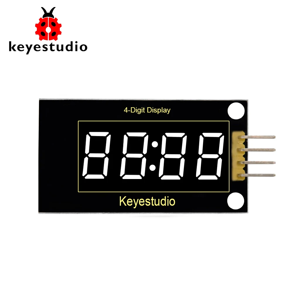 Keyestudio 4 разрядный светодиодный Дисплей модуль TM1637 для Arduino|Аксессуары