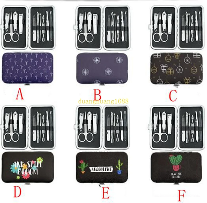 

Spot 10 piece set stainless steel nail clipper set#213112