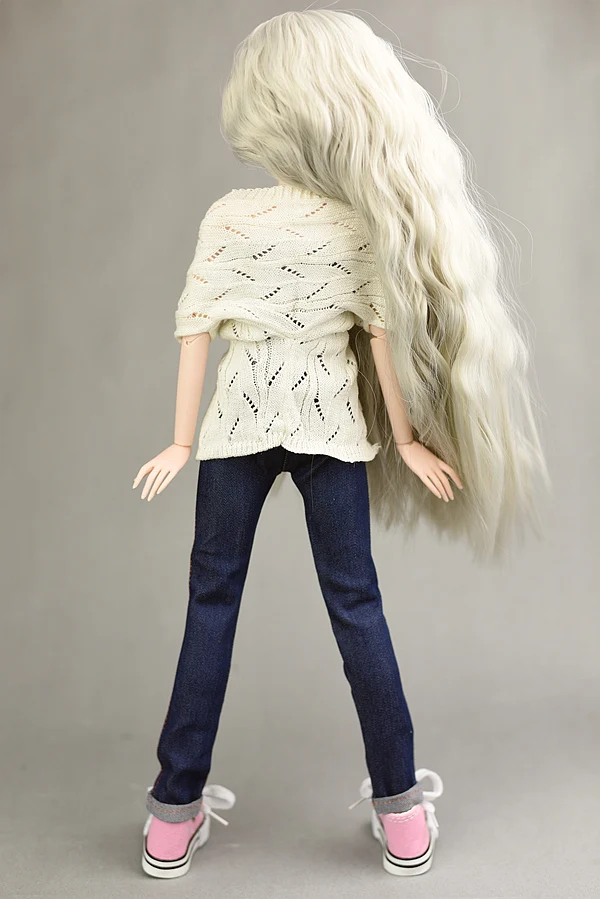 Джинсовые штаны для куклы 1/4/синие джинсовые длинные Одежда 1/4 BJD SD Xinyi 45 50 см кукла