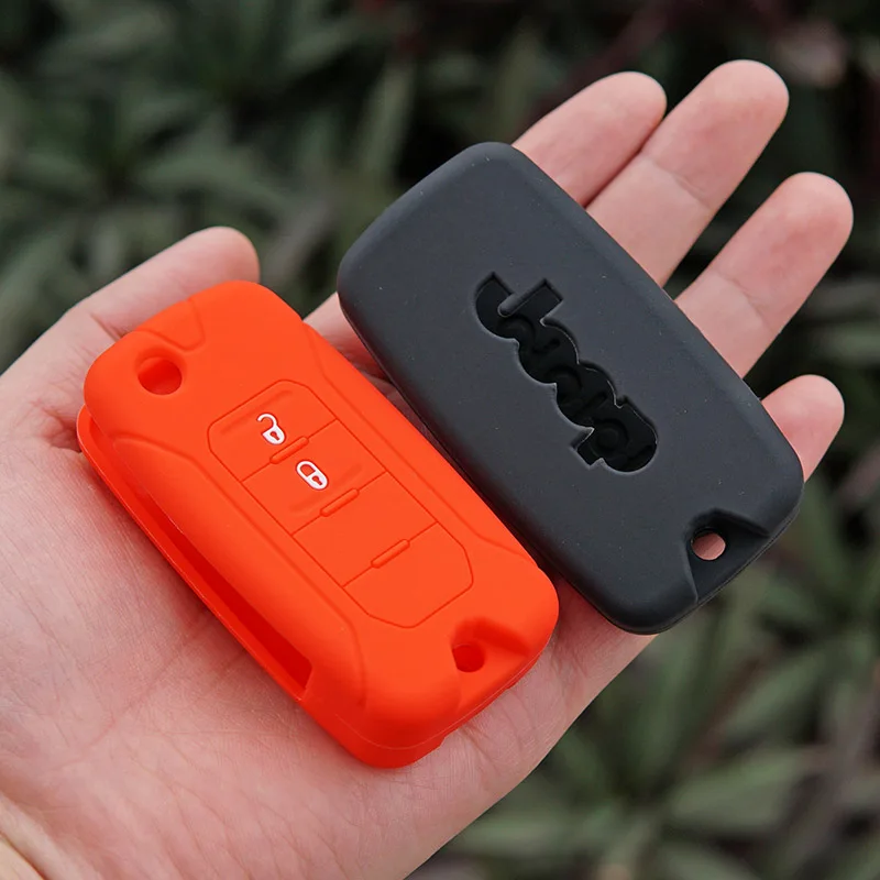 Силиконовый резиновый чехол-брелок для ключей чехол-Обложка Jeep Renegade твердая