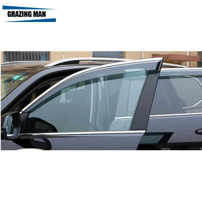 

Sun visor High quality PP material car Window Visor Wind Deflector Sun Rain Guard Defletor for CIIMO 2012