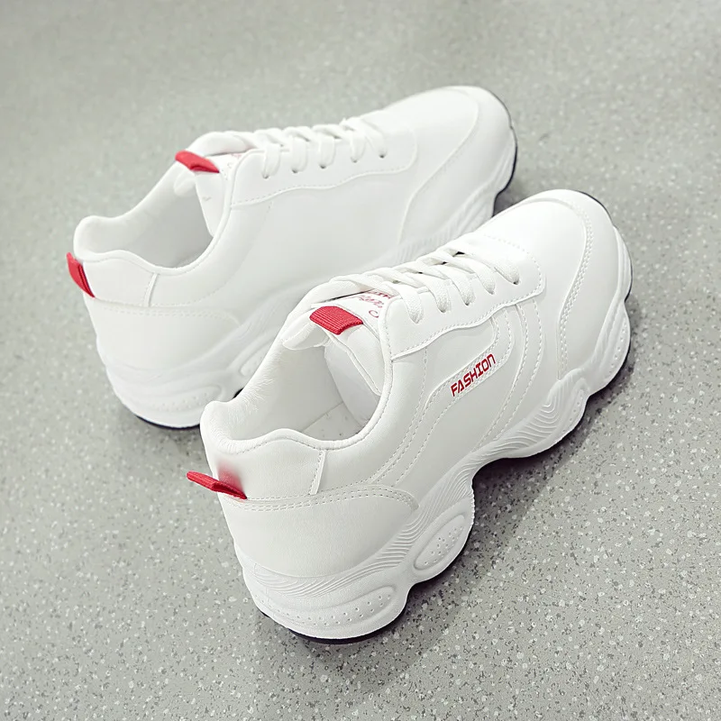 2019 tenis feminino женская обувь белые кроссовки basket zapatos de mujer на платформе chaussures buty кожа