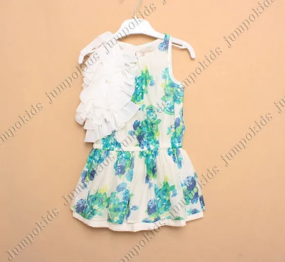 Wholesale / 2013 new female children's wear sleeveless dress princess 8 from the sale free shipping | Детская одежда и обувь