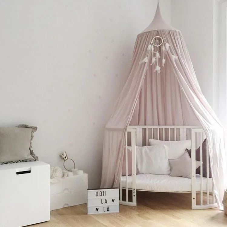 

NEW Crib Netting Baby Tents KID Bed Curtain Children Room Decoration Hung Dome Baby Mosquito Net Photography Props DBY002