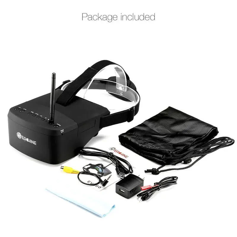 Eachine EV800 5 дюймов 800x480 5,8G 40CH гоночная лента с автопоиском FPV Goggle со встроенным аккумулятором для FPV Racer Quadcopter Drone
