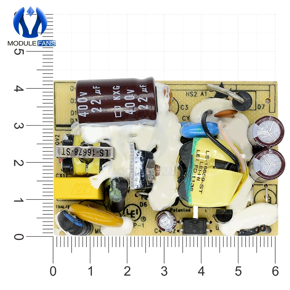 AC DC 12V 2A переключение Питание модуль постоянного тока Напряжение регулятор
