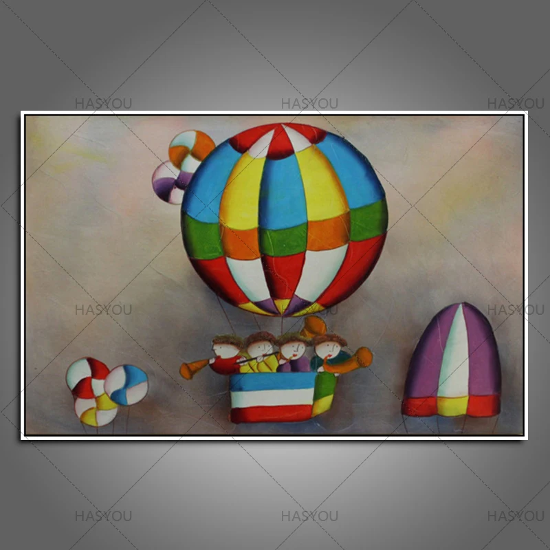 aritist handmade modern canvas oil painting Abstract wall art for living room hotel kindergarten decoration | Дом и сад