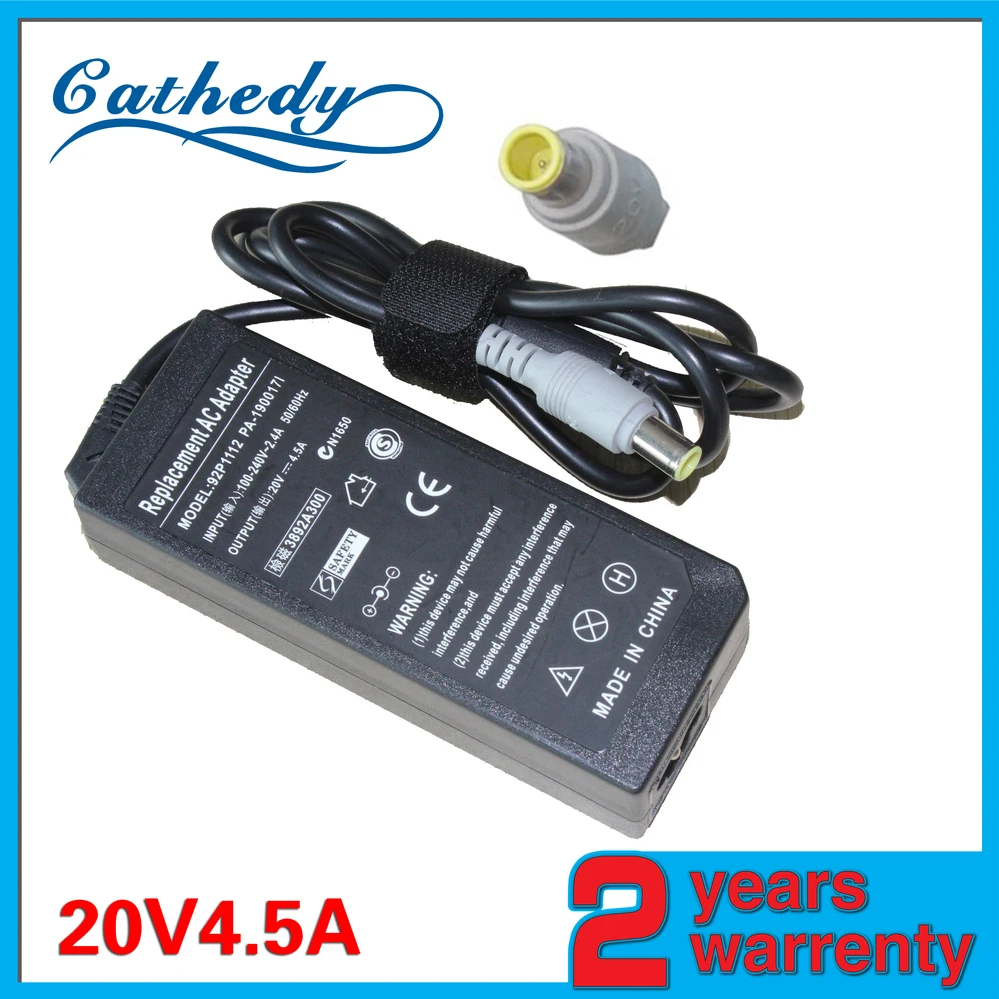 20V 4.5A 7.9*5.5mm For IBM Lenovo T400 Power Supply Charger AC Adapter | Компьютеры и офис