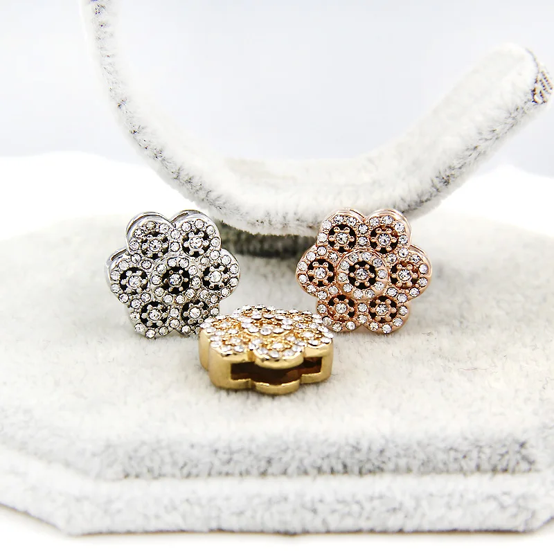 Искусственные Серебряные Кристаллы цветок снежинка рождественские снежинки