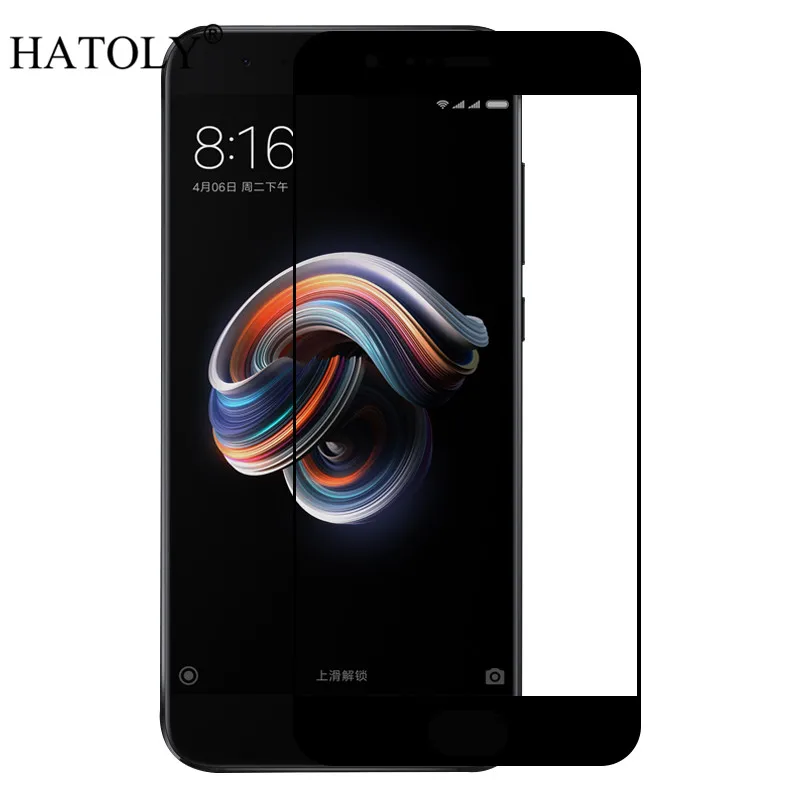 2 шт полное покрытие экрана протектор для Xiaomi Mi Note 3 стекло закаленное MiNote3 |