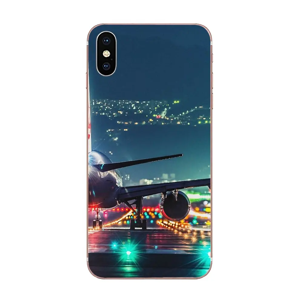 Airplane Soft Phone Case Coque For Huawei Honor Mate 7 7A 8 9 10 20 V8 V9 V10 G Lite Play Mini Pro P Smart | Мобильные телефоны и