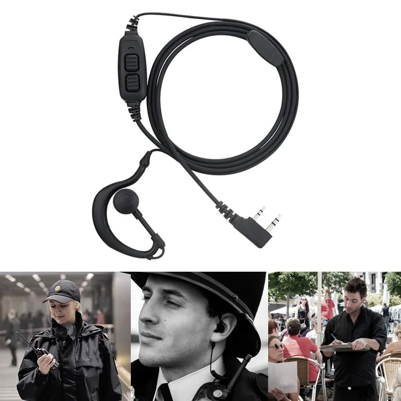 Etmakit Dual Push To Talk PTT гарнитура для Baofeng UV82 UV5R 888S NK Shopping|Наушники и гарнитуры| |