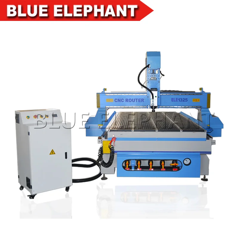Гравировальный станок с ЧПУ Blue Elephant High 4.5KW для деревообработки резьбы по дереву 3
