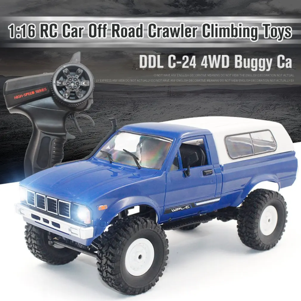 1/16 2,4 GHz RC Гусеничный внедорожный военный грузовик автомобиль с фарой RTR автоматический автомобиль игрушки RC гоночный альпинистский автомобиль игрушка для детей