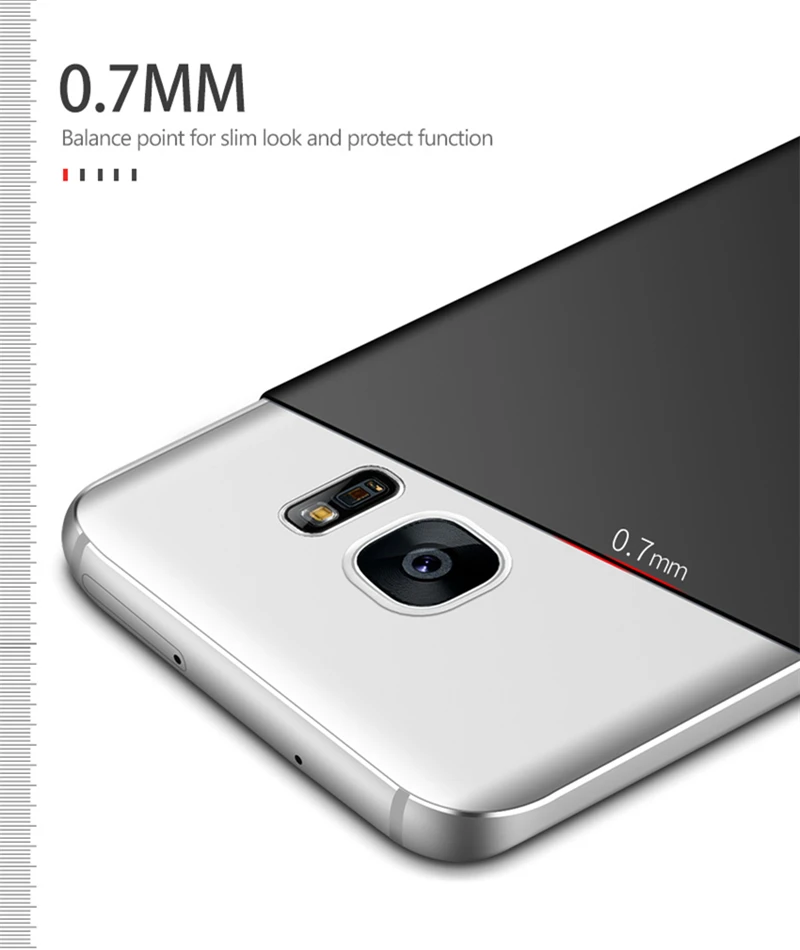 Для samsung S7 S6 Чехол MSVII Жесткий PC матовый чехол Ультра Тонкие Матовые чехлы для samsung Galaxy S7Edge S7 S6 Edge чехол для телефона новинка